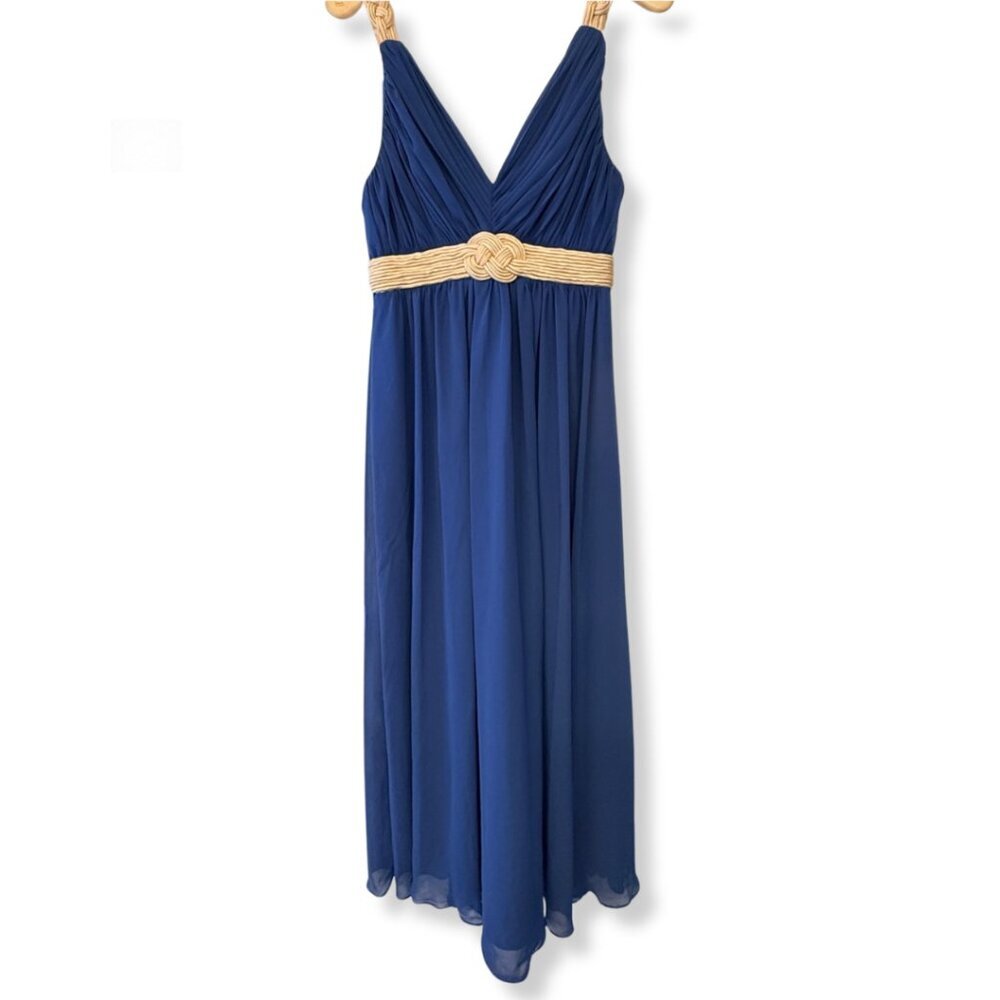 Bari Jay Vintage Formal Gown/Dress in Cobalt Blue – Size 12